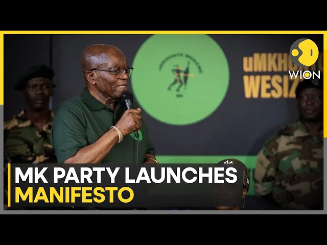 ⁣South Africa Elections 2024: Jacob Zuma's MK Party launches manifesto | World News | WION