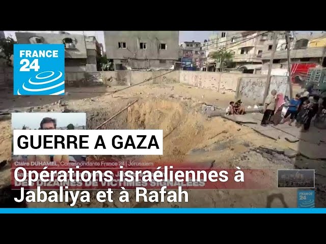 ⁣Guerre à Gaza : des opérations militaires israéliennes à Jabaliya font une dizaine de morts