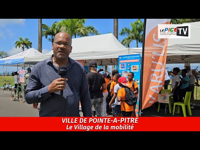 ⁣Ville de Pointe-à-Pitre : Le Village de la mobilité