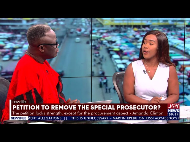 ⁣SP removal: Amidu's petition does not go far enough to justify an investigation - Amanda Clinto