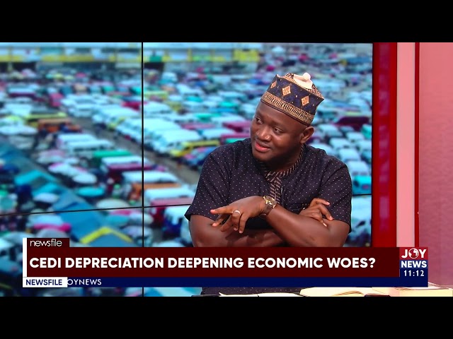⁣Cedi depreciation deepening economic woes? | Newsfile