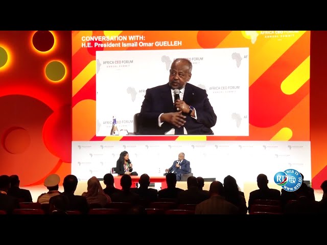 ⁣Intervention du Président Guelleh dans le forum de Kigali