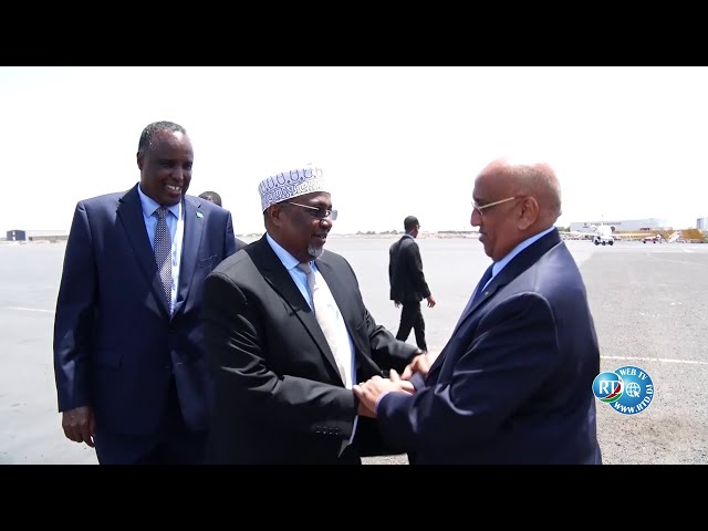 ⁣Départ du président du Parlement de la république fédérale de la Somalie