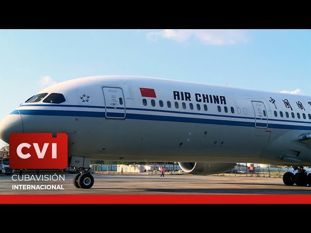 ⁣Reanudan conexión aérea entre China y Cuba