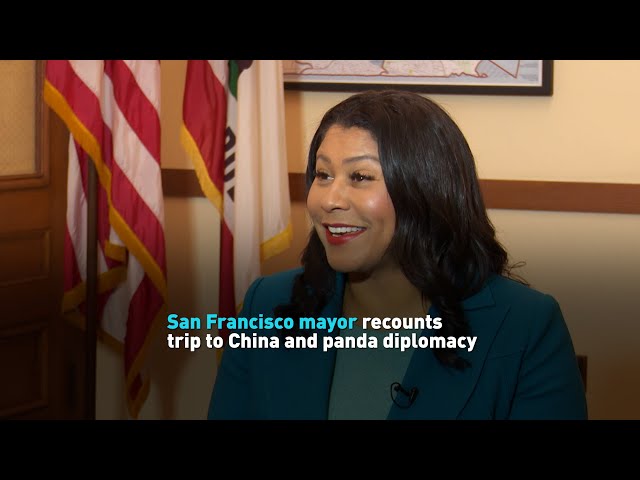 ⁣San Francisco mayor recounts trip to China and panda diplomacy