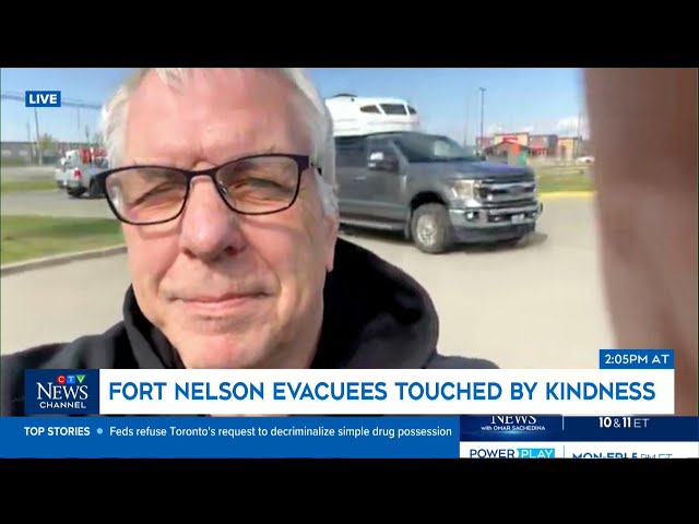 ⁣Fort Nelson mayor says wildfires still pose danger to region