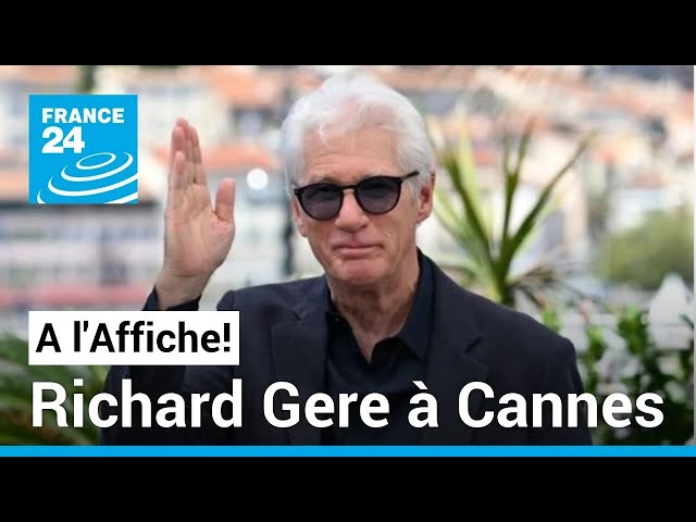 ⁣Richard Gere à Cannes : le retour d'une icône des années 1990 • FRANCE 24