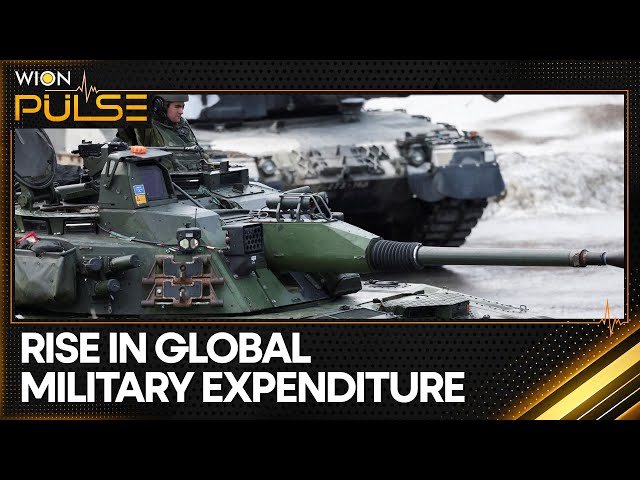 ⁣Global military expenditure reaches over $2.4 trillion in 2023 | World News | WION Pulse