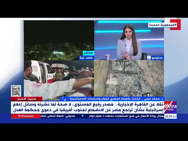 ⁣د. محمد حربي: مصر أكثر دولة تأثرت بالحرب على غـ زة.. ومصر تعمل في أكثر من اتجاه لمساعدة الفلسطينيين