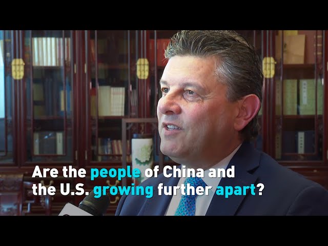 ⁣Are the people of China and the U.S. growing further apart?