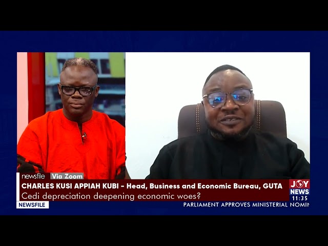⁣Cedi depreciation: The structure of the economy needs to be re-evaluated - Charles Appiah Kubi