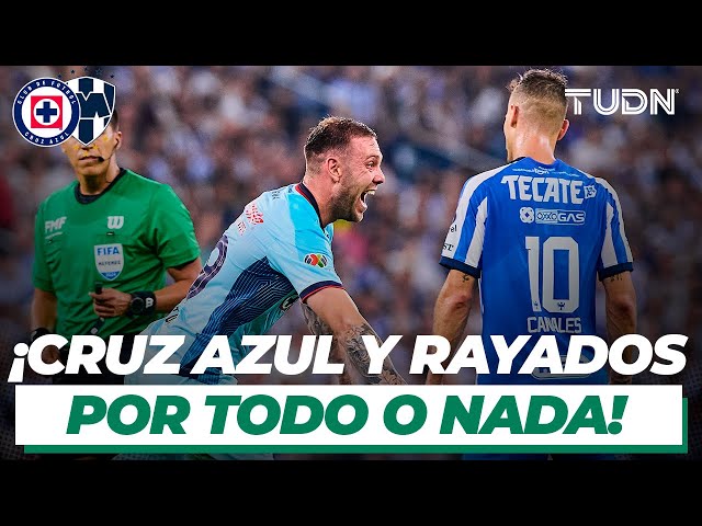 ⁣¡CRUZ AZUL no se confía y va por todo; RAYADOS contra la historia! | TUDN