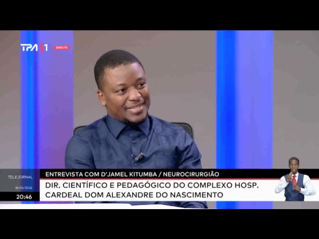 ⁣Entrevista com D'jamel Kitumba - Neurocirurgião