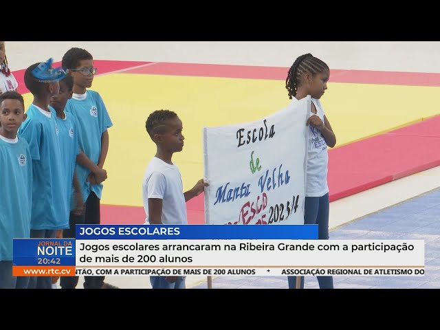 ⁣Jogos escolares arrancaram na Ribeira Grande com participação de mais de 200 alunos