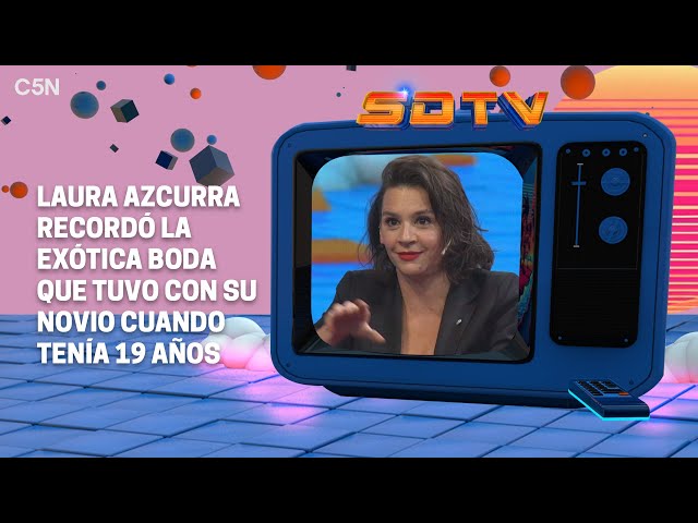 ⁣LAURA AZCURRA: ¨Me CASÉ con un IRAQUÍ en las CATARATAS del NIÁGARA¨