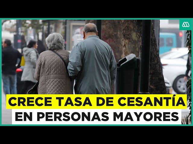 Crece tasa de cesantía en personas mayores: Mayores de 65 años alcanzan un 4,3%