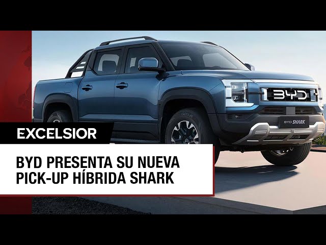 ⁣Así es la BYD Shark, pickup híbrida enchufable