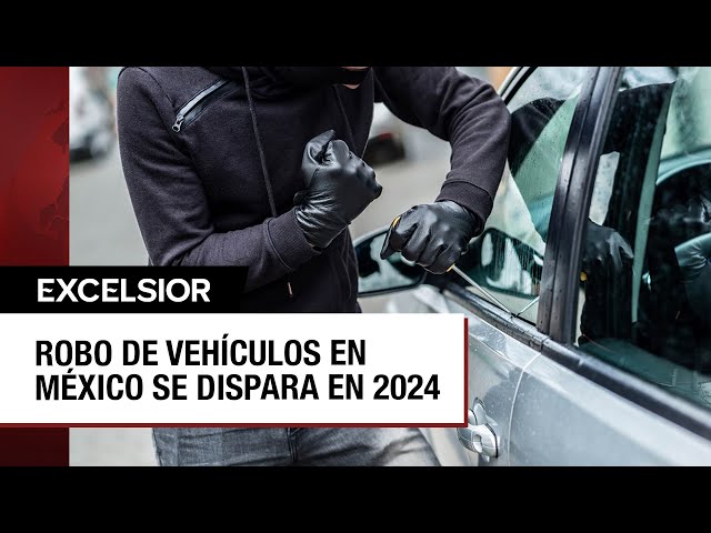 ⁣Los 5 autos más robados en México en este 2024