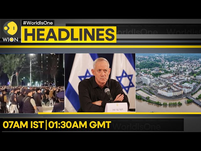 ⁣Israel ups onslaught in Jabalia, Rafah | Gantz threatens to quit war cabinet | WION Headlines
