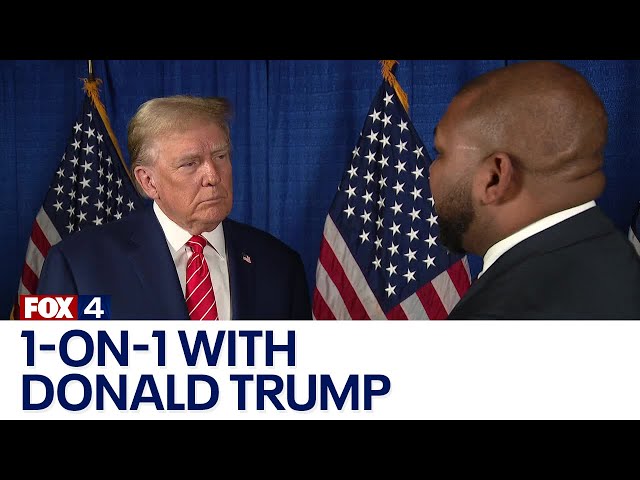 ⁣Donald Trump on guns, the border, Ken Paxton - FULL INTERVIEW