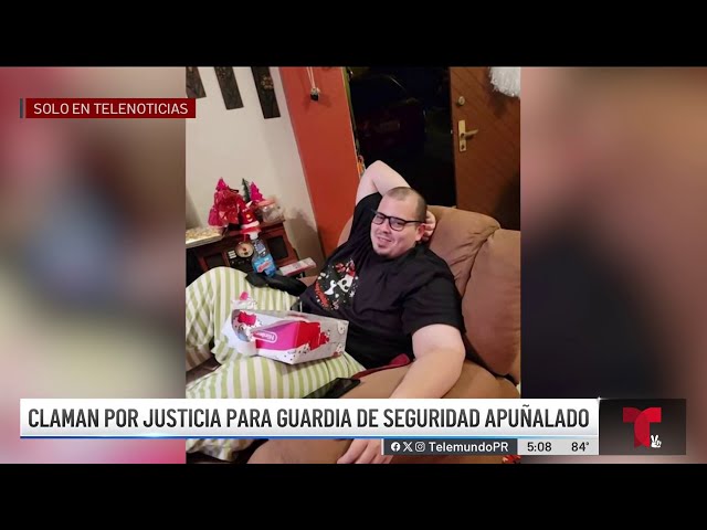 ⁣Familiares de guardia de seguridad asesinado temen excarcelación del sospechoso