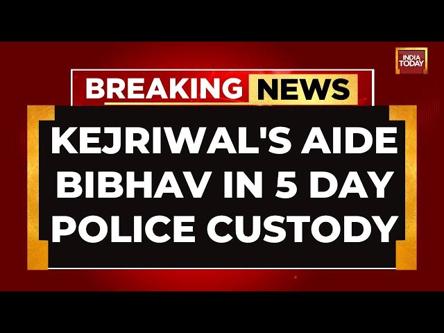 ⁣INDIA TODAY LIVE: Explosive Details Of Swati Maliwal 'Slapgate' | Bibhav Kumar In Police C