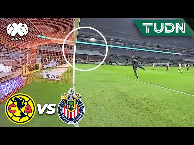 ¡TRAVESAÑO! Era GOLAZO de Alvarado | América 0-0 Chivas | CL2024 - Liga Mx Semis | TUDN