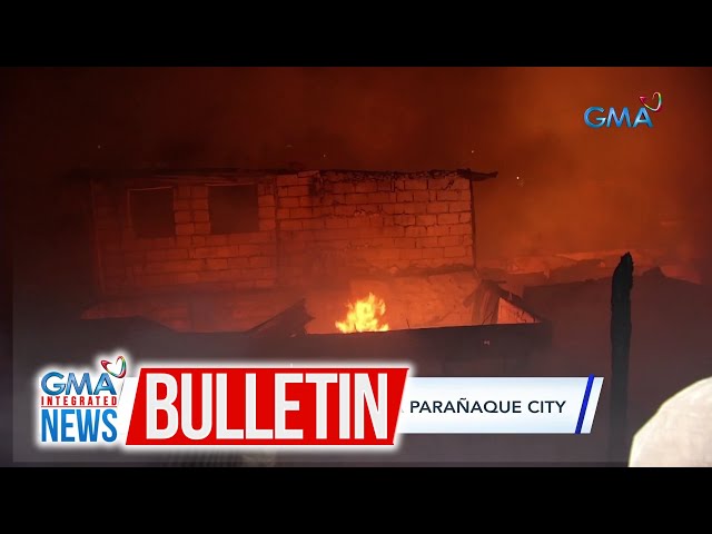 ⁣130 pamilya, nasunugan sa Parañaque City | GMA Integrated News Bulletin