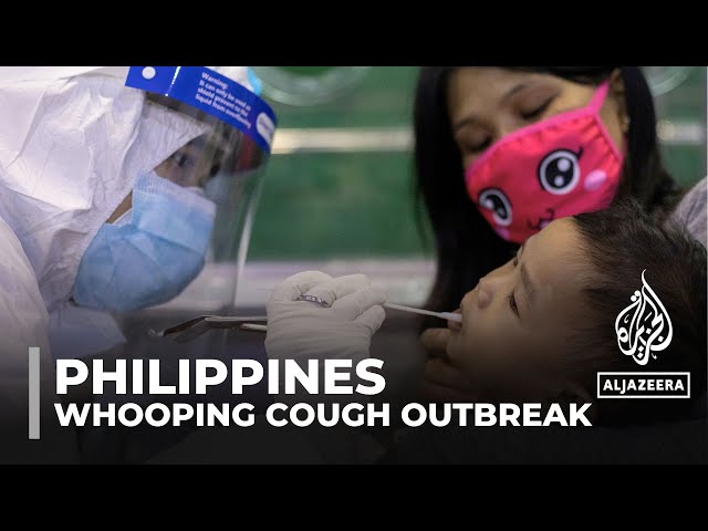 ⁣Whooping cough outbreak: Philippines plans vaccination programme