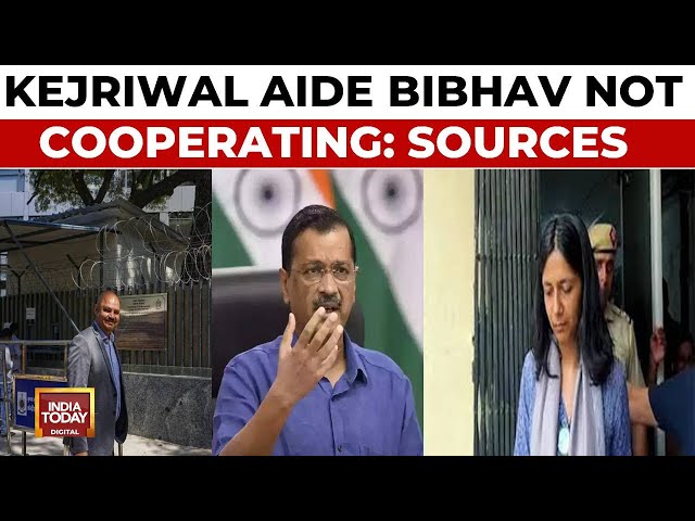 ⁣Maliwal Assault Row: Kejriwal Aide Bibhav Not Cooperating, Mostly Answering In ‘Yes Or No’: Sources