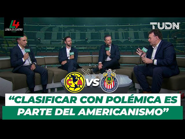 ⁣¡América ELIMINÓ A CHIVAS!  Primer FINALISTA del CL 2024 | Resumen Línea de 4