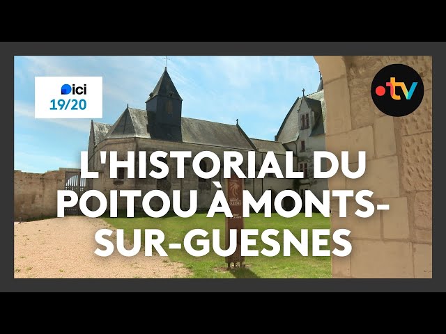 ⁣L'Historial du Poitou en question au Château de Monts-sur-Guesnes