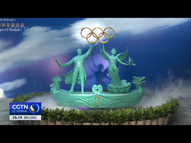 ⁣CMG fait don d'une statue au Comité national olympique et sportif français