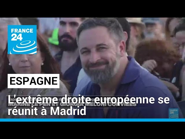 ⁣Espagne: le parti d'extrême droite VOX invite les partis ultraconservateurs européens à Madrid