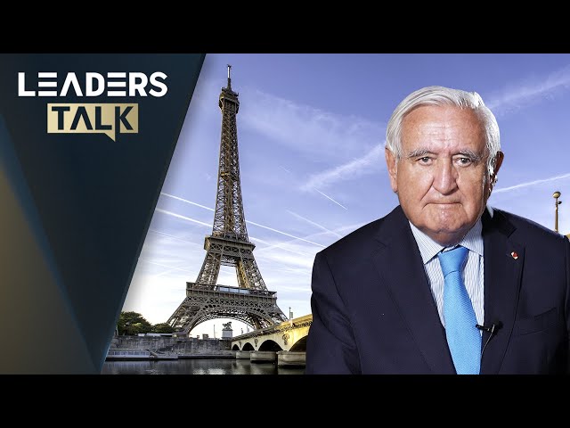 ⁣Exclusive with former French PM Jean-Pierre Raffarin