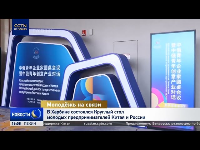 ⁣В Харбине состоялся Круглый стол молодых предпринимателей Китая и России