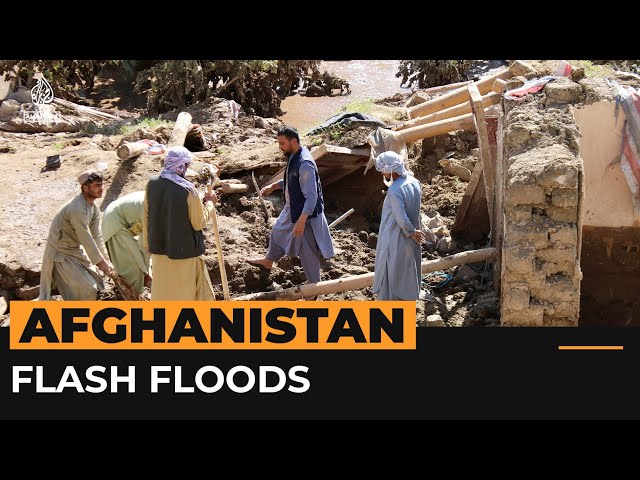 ⁣Afghans are digging relatives out of mud after more flooding | Al Jazeera Newsfeed