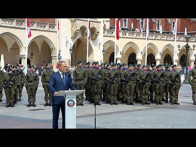 ⁣Polonia invierte 2.200 millones de euros para reforzar su frontera con Rusia y Bielorrusia