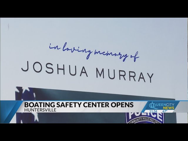 ⁣New boating safety center unveiled at Blythe Landing