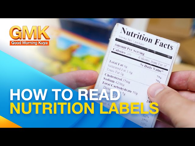 ⁣Nutrition Labels: paano unawain at ano ang kahalagahan nito | Now You Know