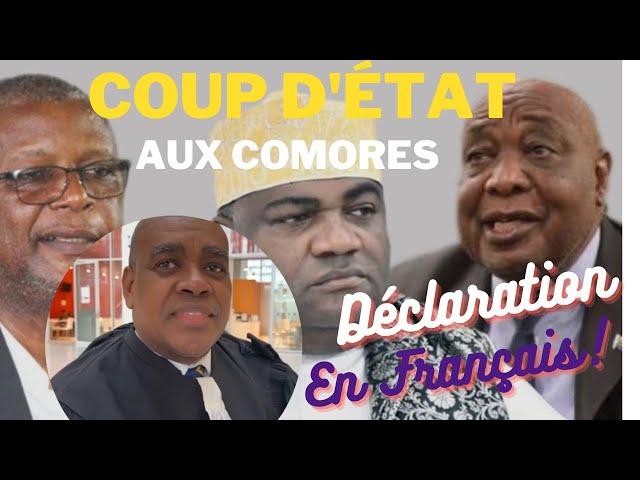 L'avocat de Ousmane SONKO soupçonné de préparation d'un coup d'état aux Comores, Décl