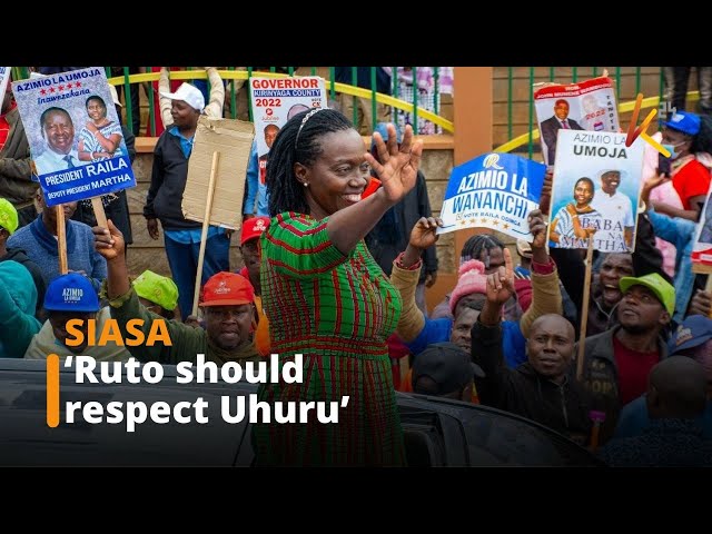 ⁣‘Ruto should respect Uhuru’ – Karua says in Limuru III meeting