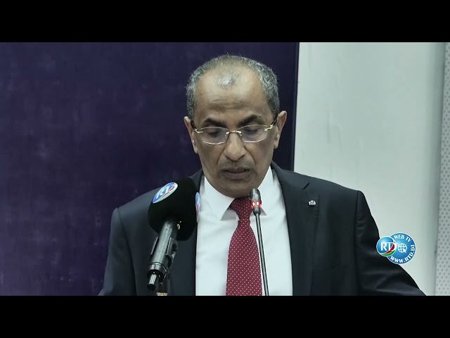 ⁣Extrait du discours du Ministre de l'enseignement superieur Mr. Nabil Mohamed