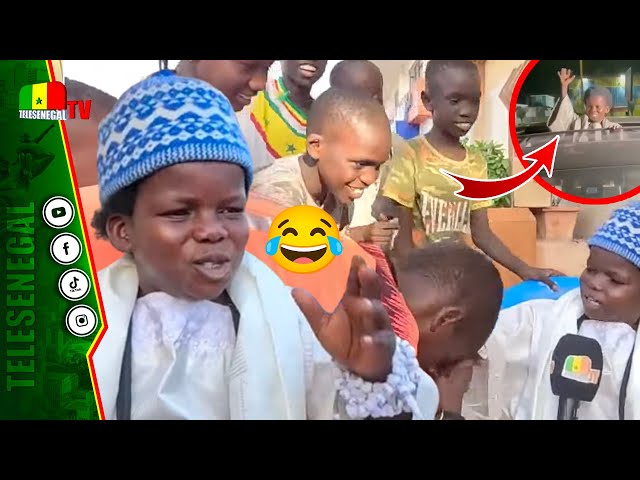 ⁣Complicité incroyable entre Baye Cheikh  et les enfants "yay souniou serigne... sama auto da pa