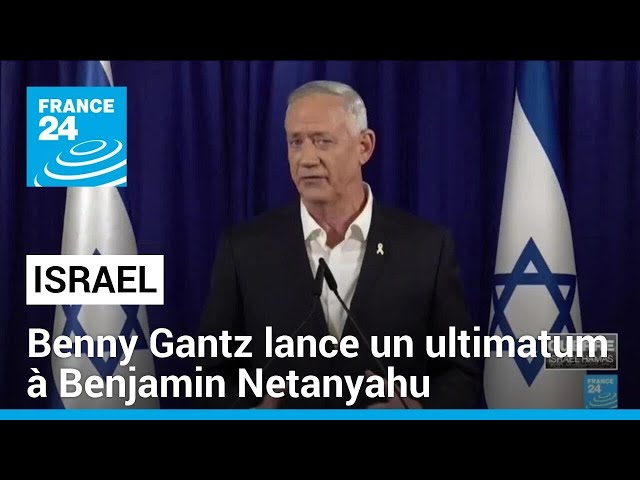 ⁣Israël : Benny Gantz demande un "plan d'action" d'après-guerre à Gaza • FRANCE 2