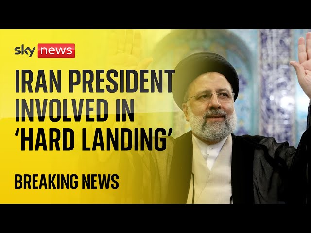 ⁣Helicopter carrying Iran's president Ebrahim Raisi involved in 'hard landing'
