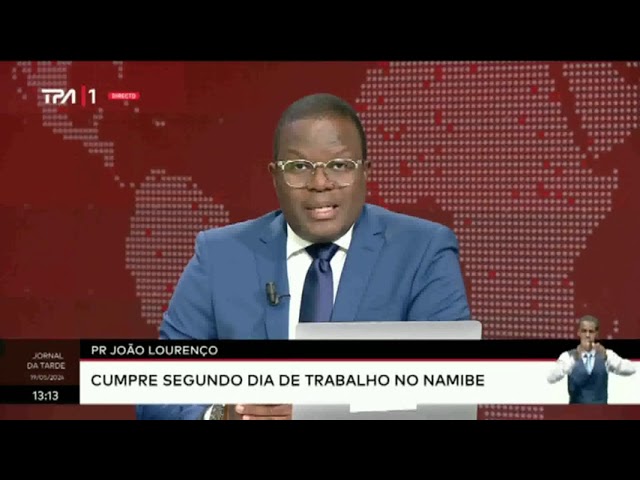 PR João Lourenço -  Cumpre segundo dia de trabalho no Namibe