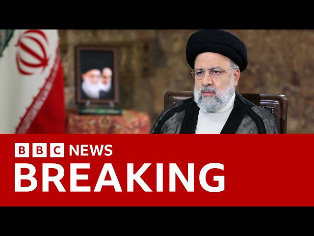Helicopter in Iranian president's convoy crashes, state media says | BBC News