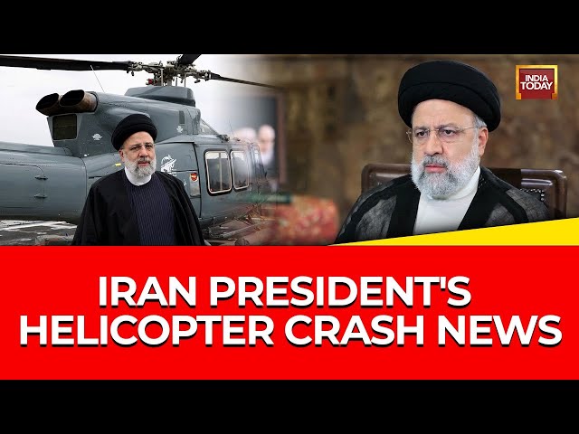 ⁣BREAKING NEWS: Chopper Carrying Iran's President Makes Rough Landing, Rescue Teams Yet To Arriv