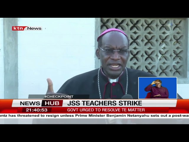 ⁣Archbishop Kivuva urges the government to resolve the JSS teachers strike